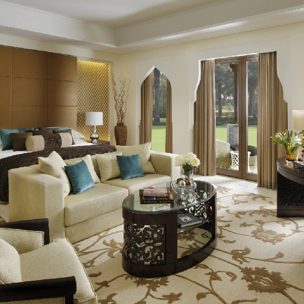 A living Room painted in a luxury house in Duai