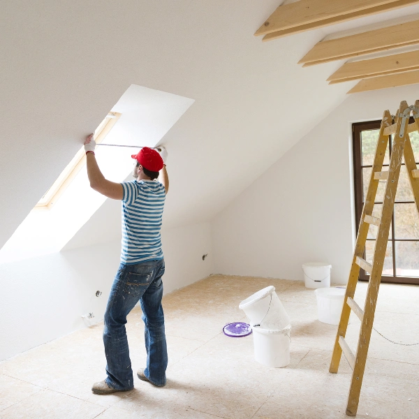 A man preparing for Renovation Home in Dubai