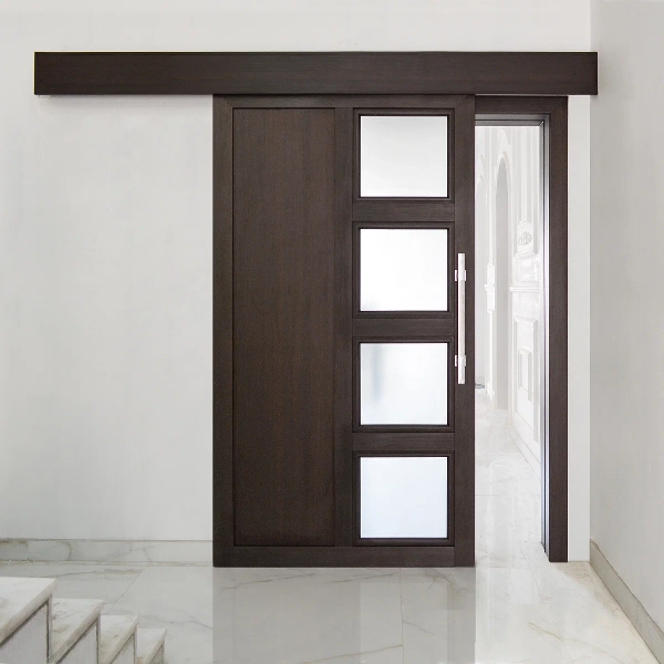 Brown Color Door Painting In Dubai
