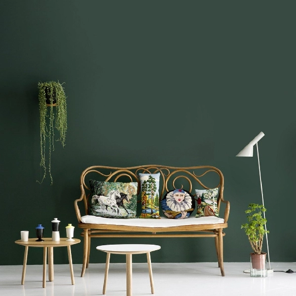 Dark Green Color Wall Paint in Dubai