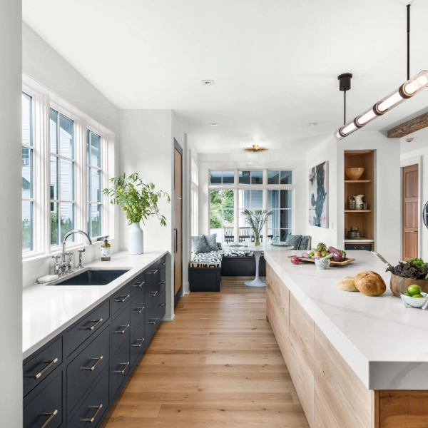 A modern design kitchen renovation in Dubai